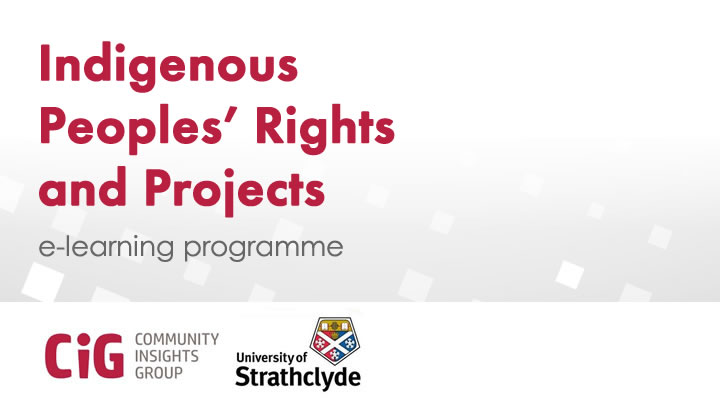Indigenous Peoples Rights' and Projects